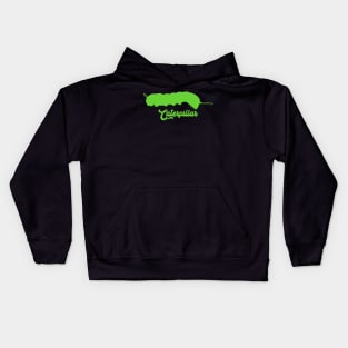 Green Caterpillar Kids Hoodie